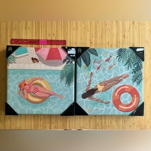 Outdoor summer prints Set of 2